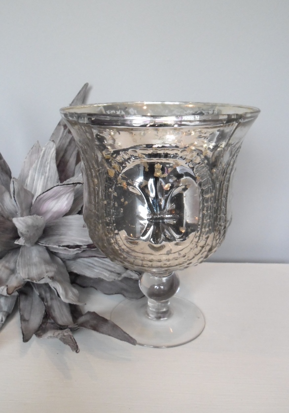 Windlicht Bauernsilberwindlicht Pokalwindlicht Kerzenleuchter Kelch Shabby Chic Windlicht Bauernsilberwindlicht Pokalwindlicht Kerzenleuchter Kelch Shabby Chic