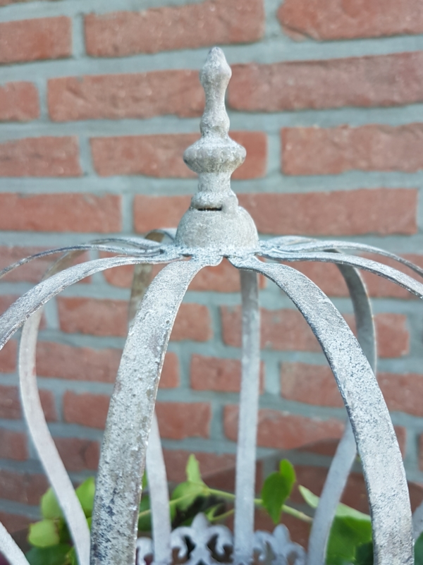 Dekokrone - Metall - Shabby Chic - Höhe 23,5 cm – Bild 3