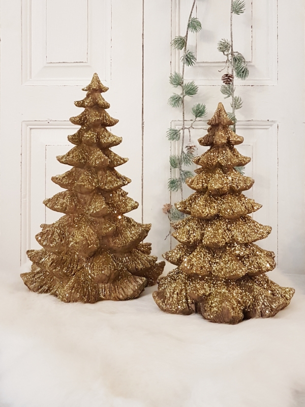 Tannenbaum - gold - 25 cm – Bild 2