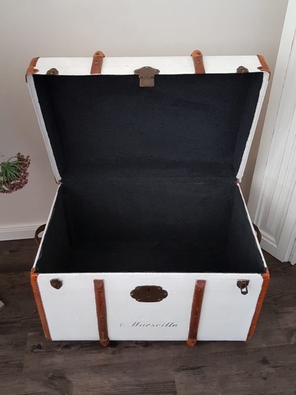 antiker Überseekoffer - Shabby Chic – Bild 6