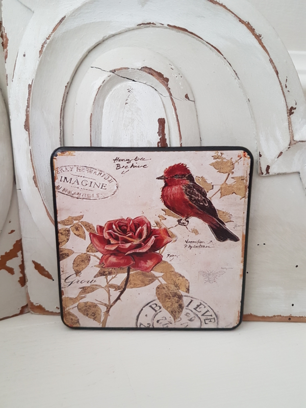 6er-Set Melamin-Untersetzer "Birds" – Bild 2