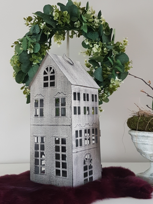 Laternen "Sweet Home" - Lichthaus - Metall - 3er-Set – Bild 4